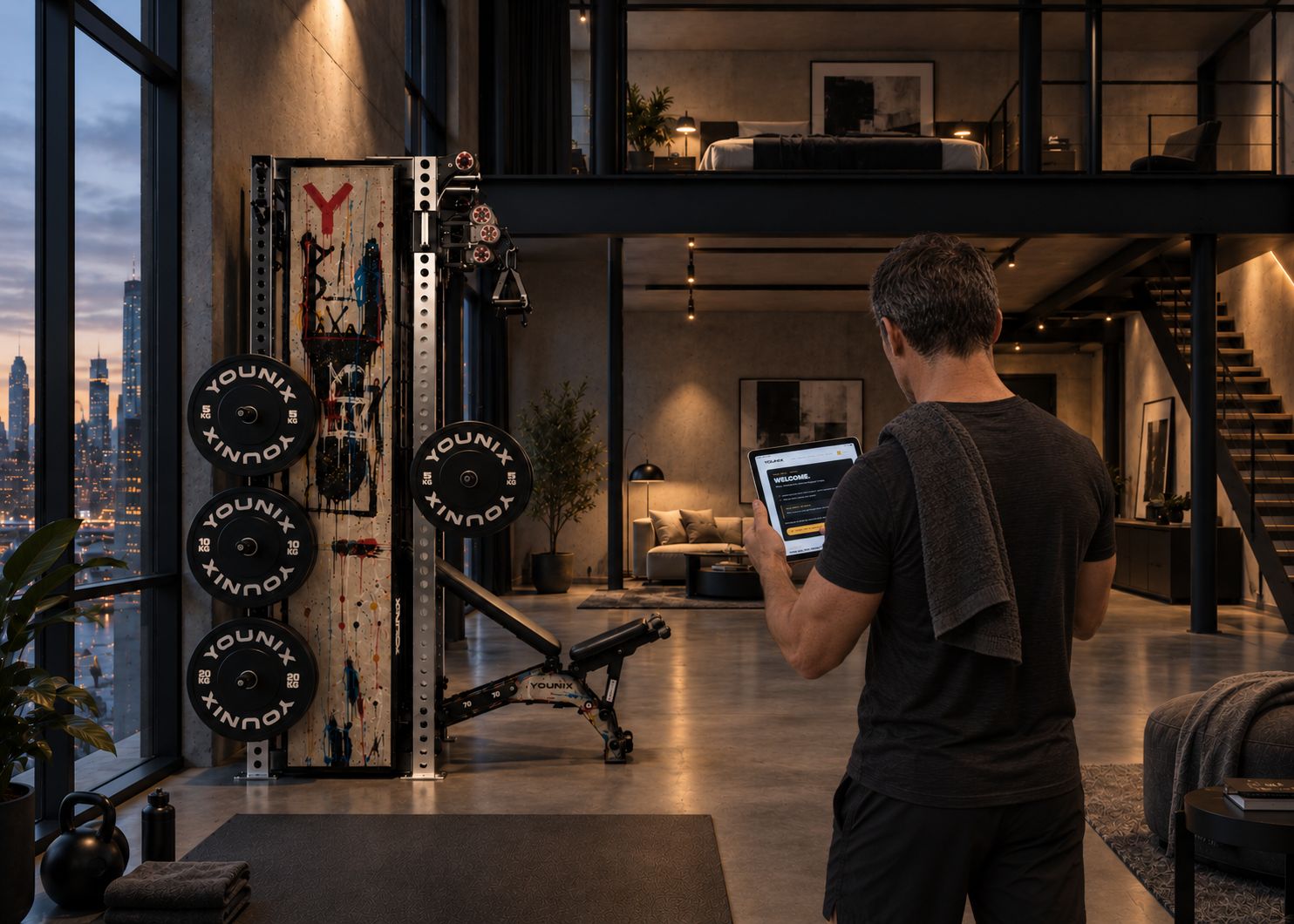 Younix Training System in use