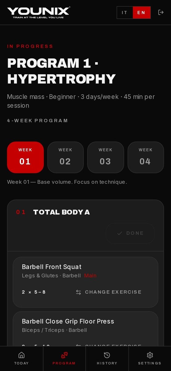 Get your program